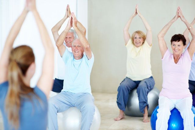 Упражнения для пожилых людей